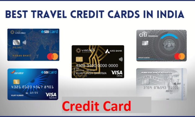 Best Travel Credit Cards in India