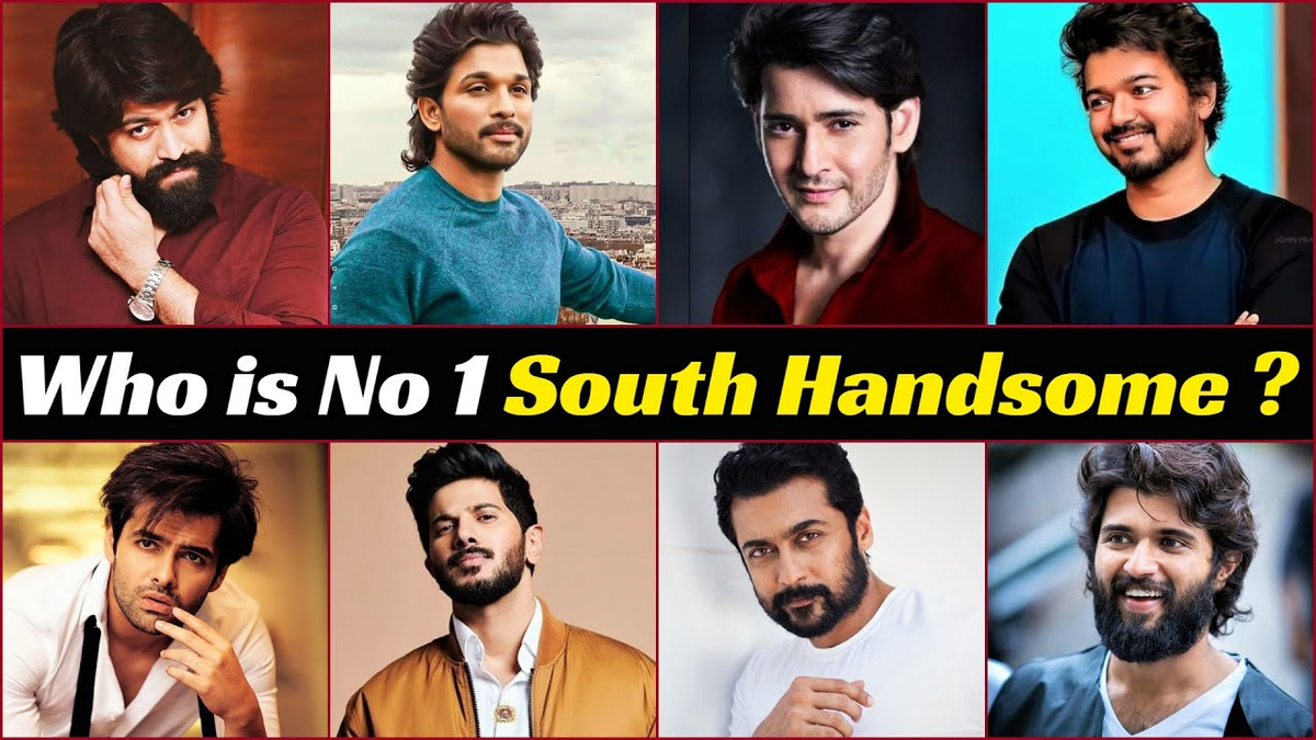 Top 10 Most Handsome South Indian Actors 2023