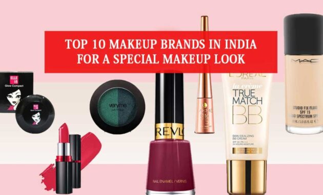 Best Cosmetic Brands in India