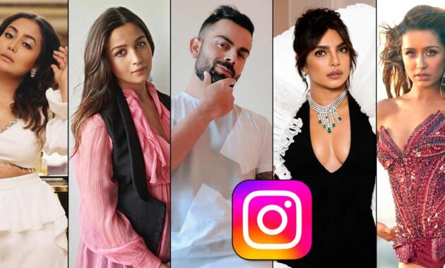 Most Followed Indian Celebrities on Instagram