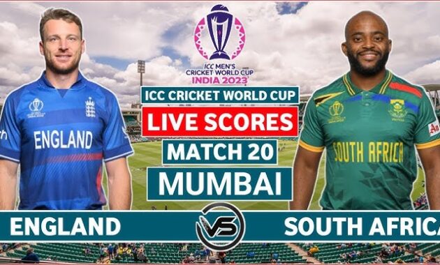 England vs South Africa World Cup 2023 Live Score
