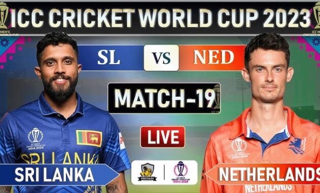 Netherlands vs Sri Lanka Live Score