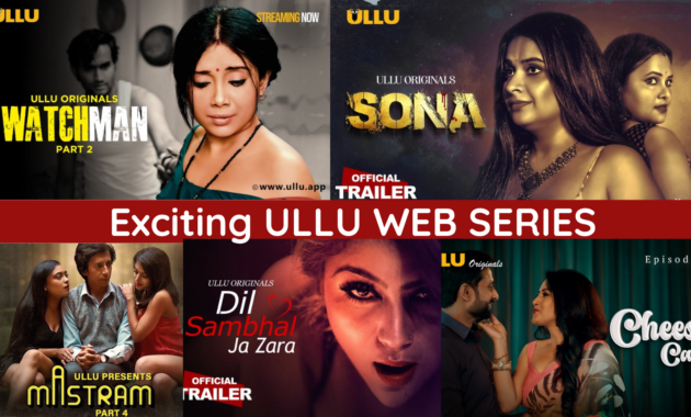 Boldest Ullu Web Series