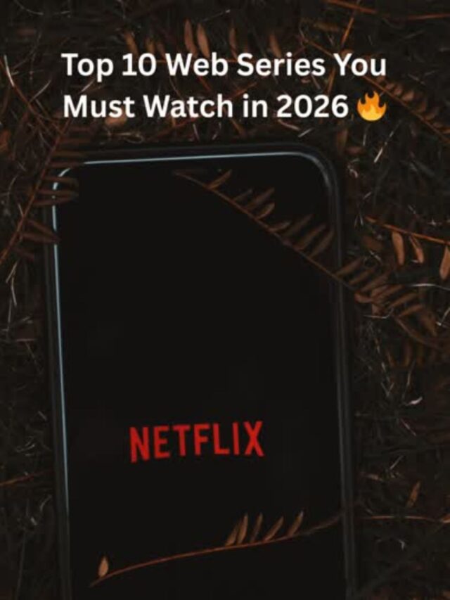 Top 10 Web Series You Must Watch in 2026 🔥